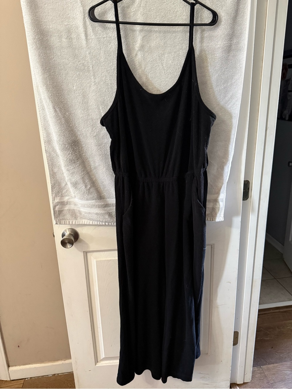 torrid Black Sleeveless Jumpsuit with Scoop Neck